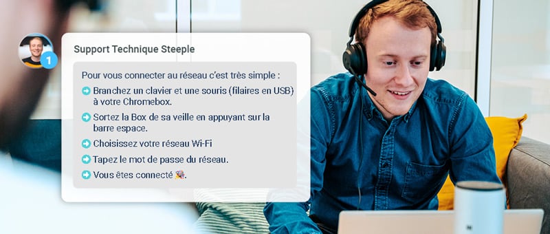 accompagnement et support steeple