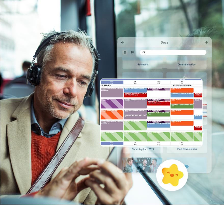 application docs sur mobile