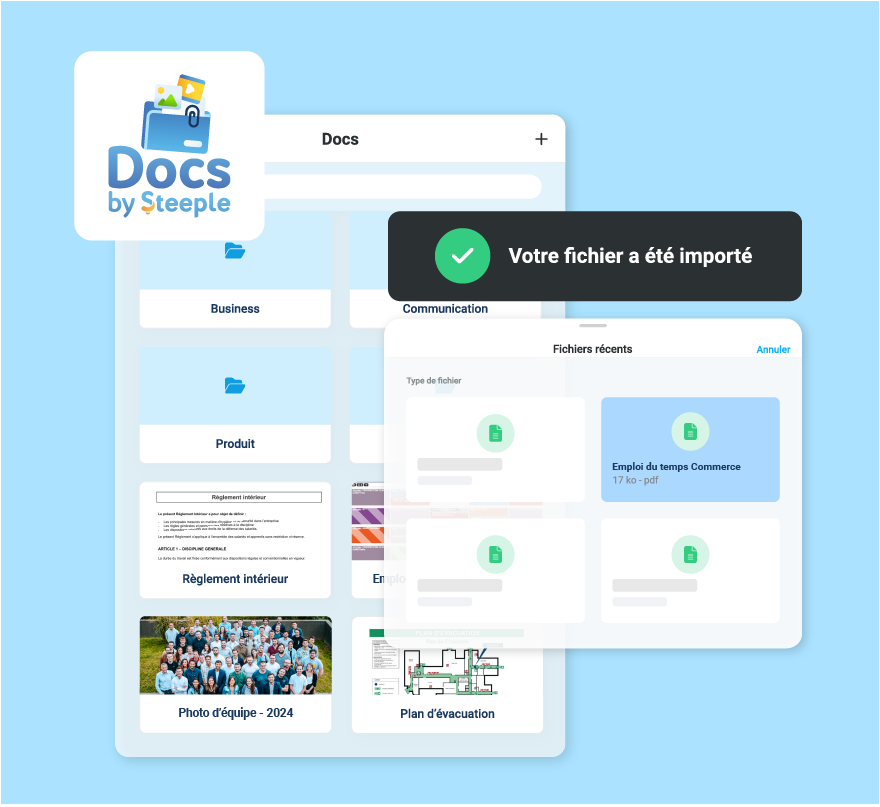 interface de la solution app docs