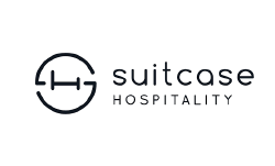 logo suitcase hospitality hotellerie