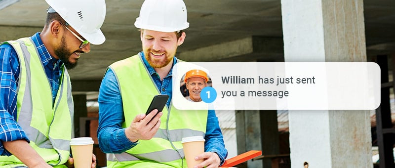 Steeple Messaging Gruppenkonversationen