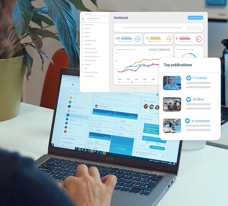 sofradim production employee using steeple software
